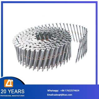 Pallet coil ring shank nails